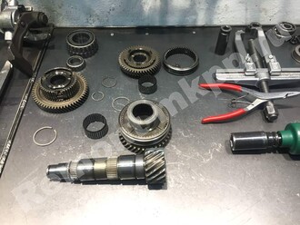 Собираем вал в обратном порядке Собираем вал в обратном порядке